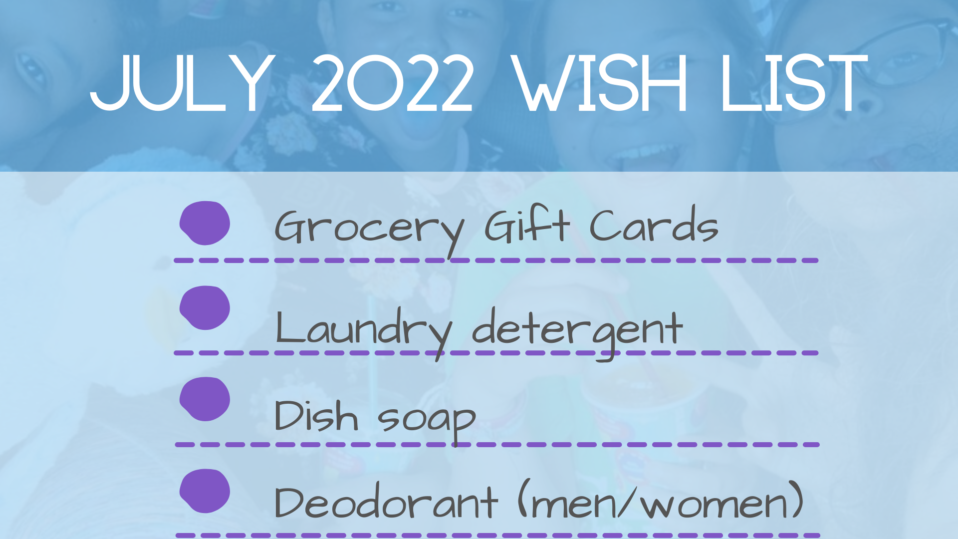 wish list blog post